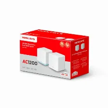 Sistema Mesh Mercusys Halo H32g Ac1200 (2-pack) Wi-fi 5 (802.11ac), Rj-45 2, Blanco